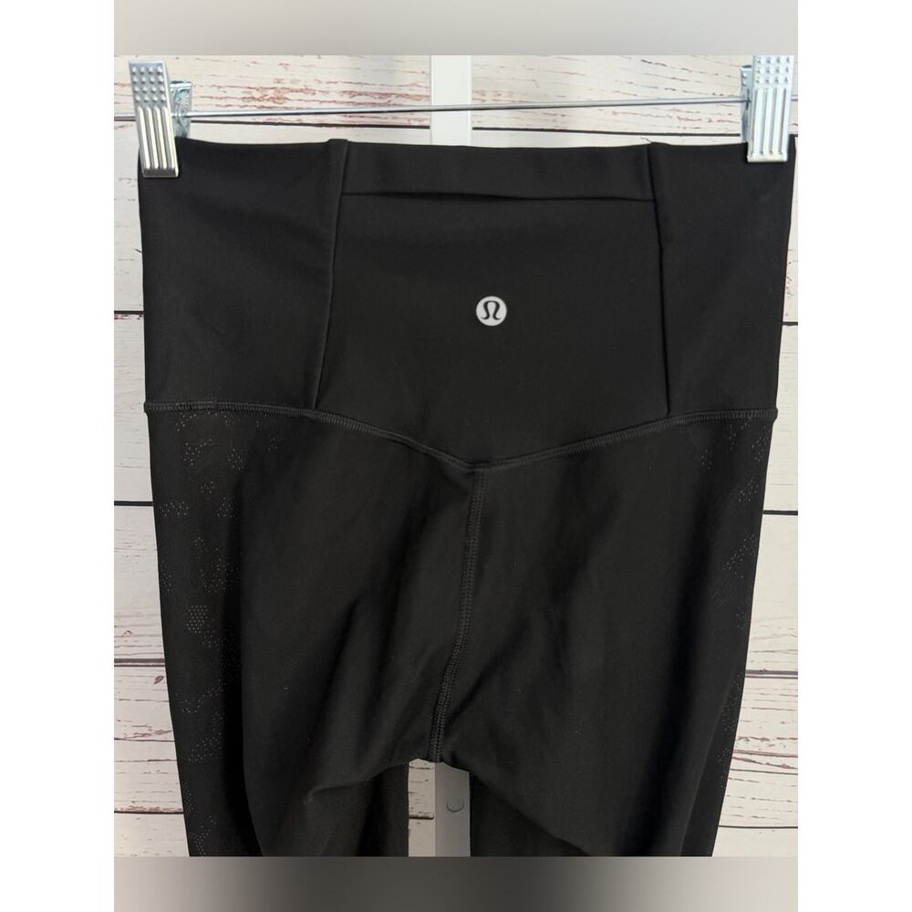 Lululemon Athletica Mapped Out HR Tight 28” Camo Black Gray Graphite Size 4 - Picture 8 of 16